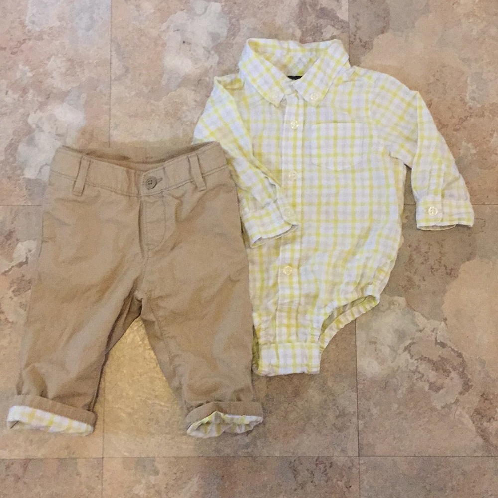 Adorable 6-12 baby gap spring outfit
